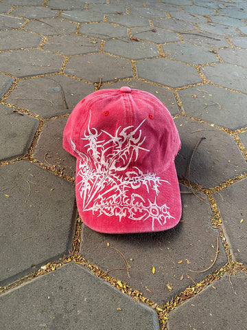 OUTS THORN SCRIPT WASHED CAP