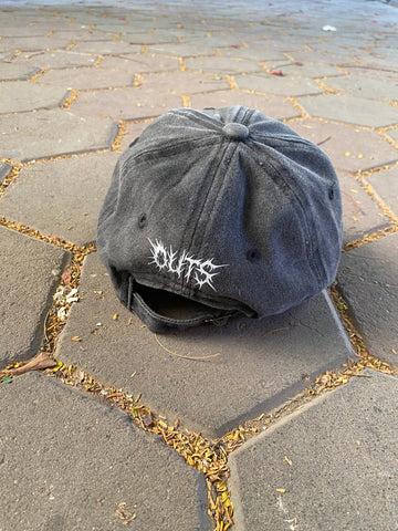 OUTS THORN SCRIPT WASHED CAP