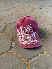 OUTS THORN SCRIPT WASHED CAP