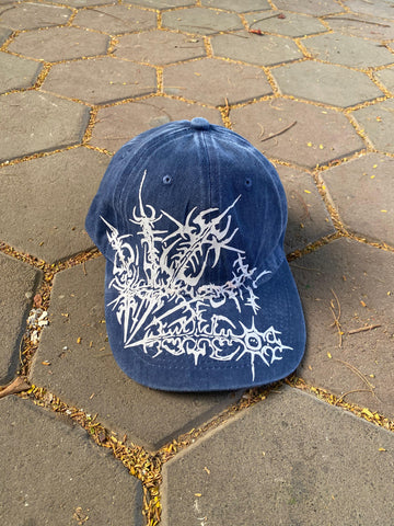 OUTS THORN SCRIPT WASHED CAP