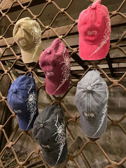 SPIDER OUTS WASHED CAP