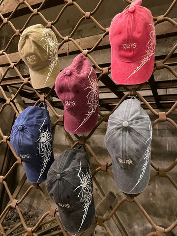 SPIDER OUTS WASHED CAP